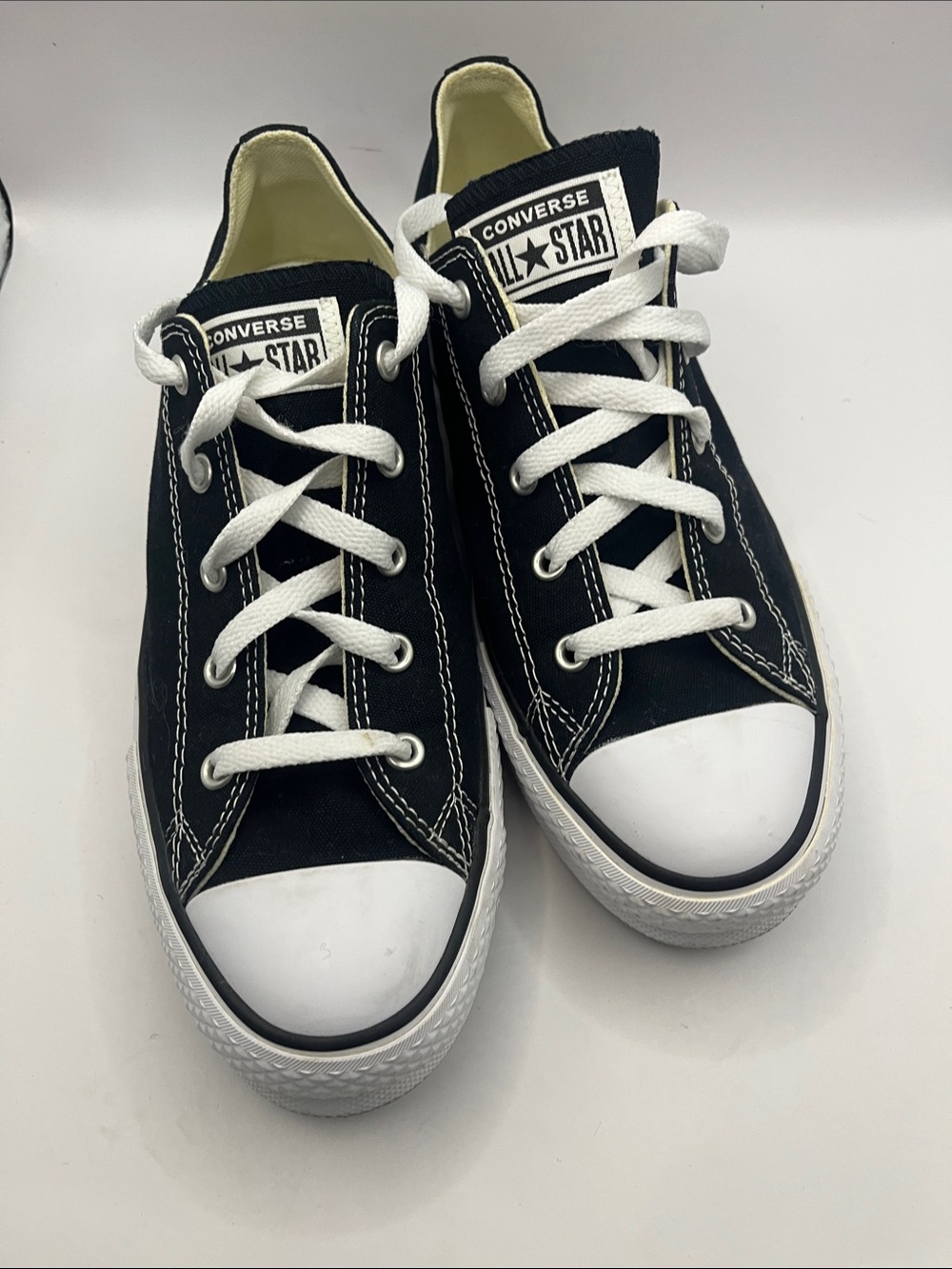 Converse Low Top Sneakers - Black & White